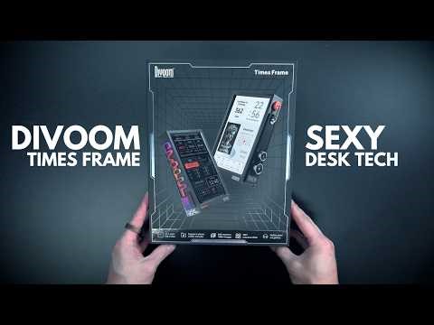 The Coolest Desk Accessory For 2026 - Divoom Times Frame Review
