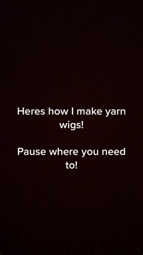 Here’s a very rough tutorial on yarn wigs. I started running out of time lol, feel free to ask further questions #tutorial #yarnwig #cosplay