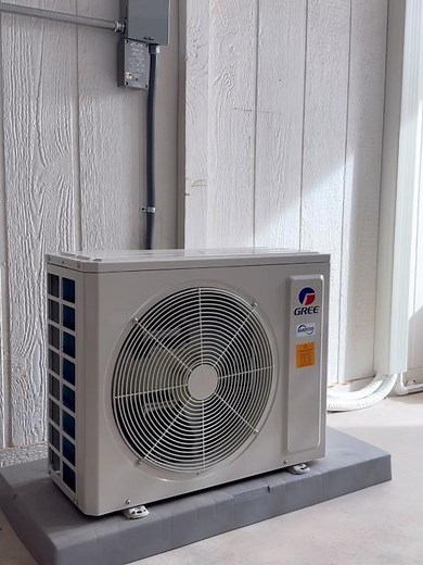 The new gen 4 Gree mini split is 🔥🔥