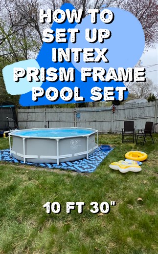 Watch How to set up 10 ft Intex prism pool on Amazon Live