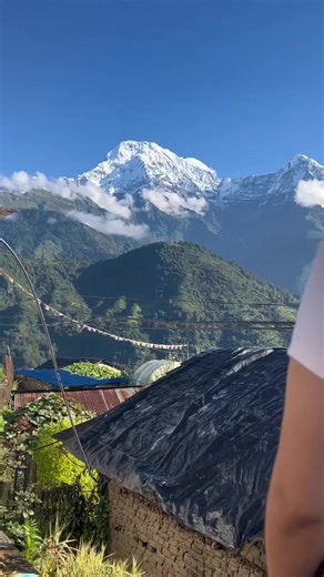 An amazing view of Mt. Annapurna from the beautiful Annapurna Foothill Trail—where every step comes with a Himalayan reward. 🏔️✨ #Annapurna #MtAnnapurna #AnnapurnaFoothills #AnnapurnaTrail #HimalayanViews #NepalHiking #TrekkingInNepal #MountainMagic #NatureLovers #ExploreNepal | Deepak Aryal - Nepal Tour Organizer, leader & Guide