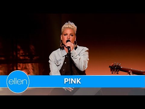 P!nk’s Acoustic Performance of ‘All I Know So Far’