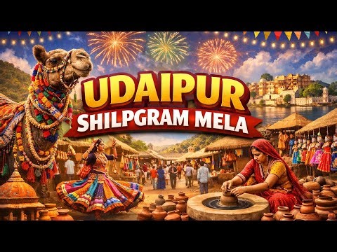 Shilpgram Mela Udaipur 2025 😍 || ‪@kartikLaxkarVlogs‬ || Rajsthan Biggest Mela!