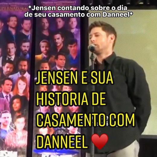História de casamento de Jensen e Danneel ♥️