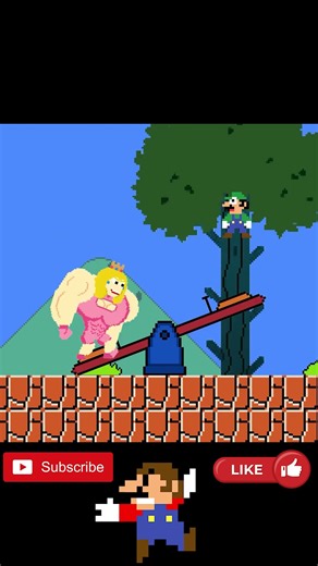 Funny Mario Videos When Peach Got Muscles