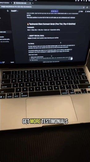 Building script for AI automation business. #aiautomation #businessinspiration #script #outreach #ai