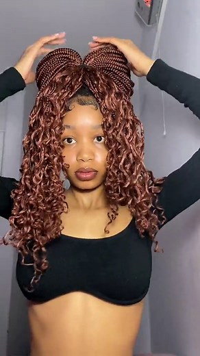 How to Create a Stylish Bow with Knotless Braids | Tutorial