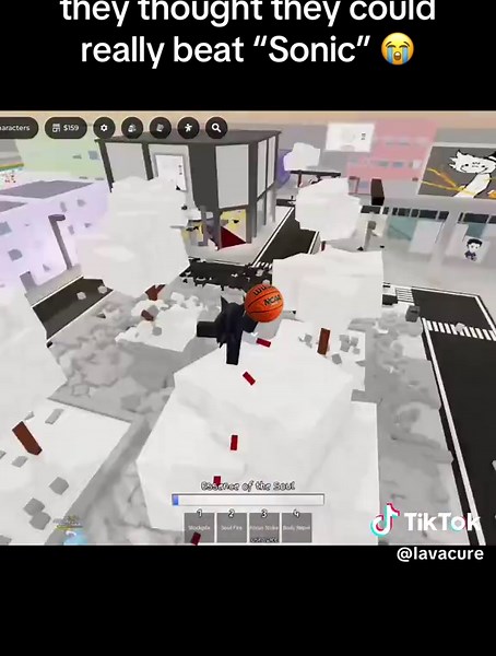 Unbeatable Sonic in Roblox Gameplay