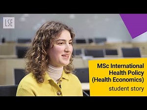 Meet Maria — MSc International Health Policy (Health Economics) | LSE Student Story