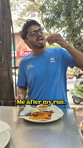 I run so I can eat without guilt later.. The real finish line is the food🫣🫶 #tatamumbaimarathon #tmm