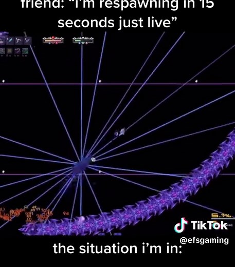 i was stuck on this boss for so long😭😭 #fyp #terraria #calamitymod #terrariacalamity #terrariadevourer #terrariacalamitymod