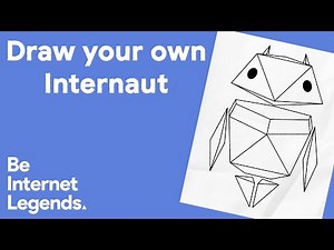 Be Internet Legends: Draw your own Internaut