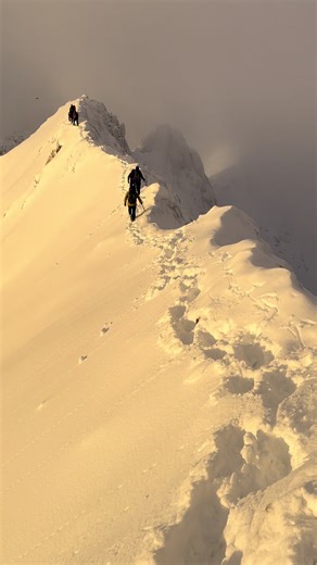 Crib Goch - Winter Traverse
