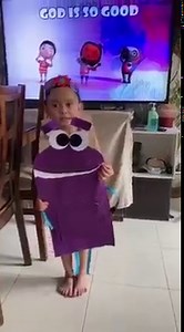Eliezer from the Philippines had a StoryBots party for his 4th birthday — and with a little help from Dad, he made his own Bo costume! How cool is that? Amazing work, Eliezer! #storybots #fanartfriday #kidart #birthday | StoryBots