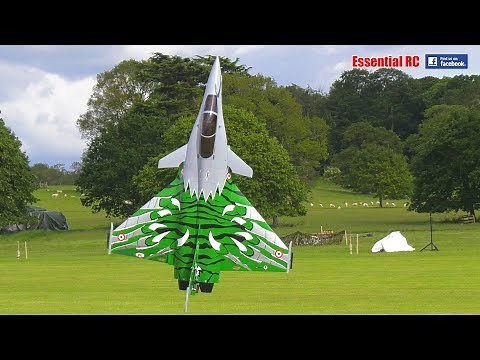 3D THRUST VECTORED GIANT Rafale TURBINE RC JET