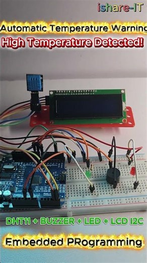 Automatic Temperature Warning - High Temperature Detected