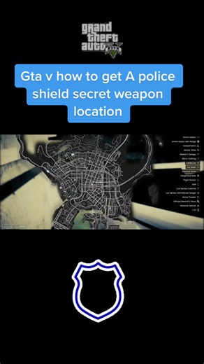 GTA V Police Shield Secret Weapon Location Revealed