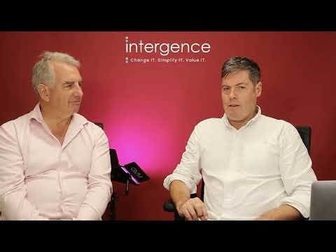 Intergence CEO Peter Job and Product Manager Anthony Osborn talk about their Live Brief experience