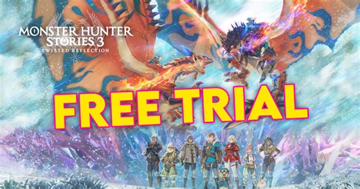 Play the new Monster Hunter Stories 3 FREE trial and take your save progress into the full game!