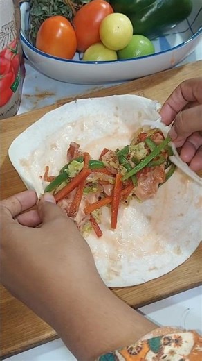 Dynamite Chicken Wraps #shorts #dynamitechicken #food #happycookingtoyou