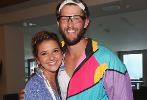 Ellen, Clayton Kershaw Honoring Brad Paisley & Kimberly Williams-Paisley With Kershaw’s Challenge Impact Award During 7th Annual Ping Pong 4 Purpose Tournament At Dodger Stadium