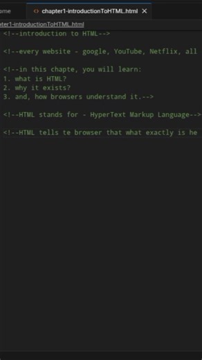 HTML for beginners | chapter 1 - introduction to HTML | part 2 - introduction to HTML.