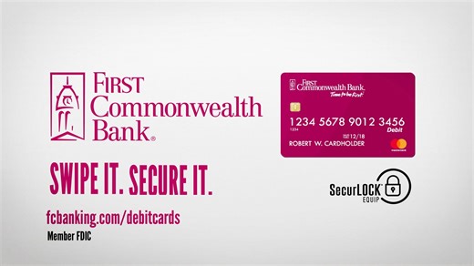 As we enter vacation season, don't forget to download the SecurLOCK Equip app so that if you misplace your card, you can turn your card off with just a swipe in the app. Get the details: https://bit.ly/3G3jUm1 Member FDIC | First Commonwealth Bank
