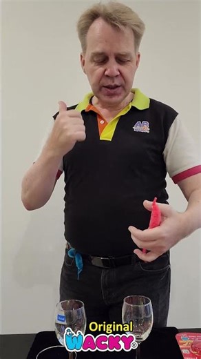 Wacky The amazing worm #learnmagic