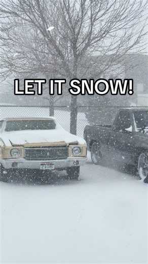 Classics Driving Through Winter Storms