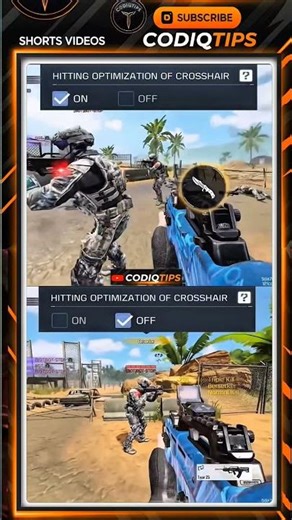 COD Mobile Settings | Best Crosshair Optimization for Pro Players" 🤯#codm