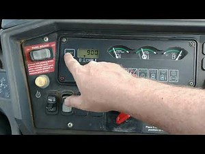 2005 John Deere 410G Backhoe Interior Controls - Equipped with Joystick Controls