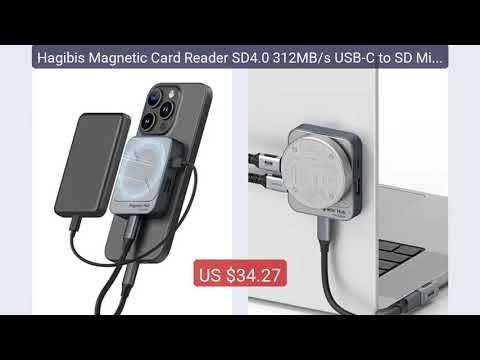 Hagibis Magnetic Card Reader SD4.0 312MB/s USB-C to SD MicroSD TF M... — Top Rated 2026 | Buy Now!