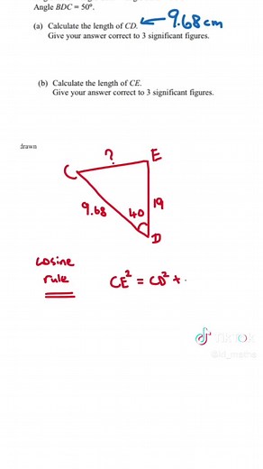 How to solve Trigonometry questions for GCSE Maths🧐 Answer breakdown Save it! ✅ #gcse #gcse2023 #gcsemaths #maths