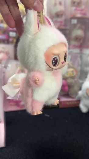 Pink Strike! The handcrafted cute Labubu transformation is here!#labubu