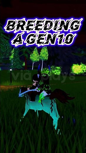 BREEDING GEN10 HORSE VALLEY BREEDING #roblox #horsevalley #breeding #gen10 #kelpiehorse #foal #horse
