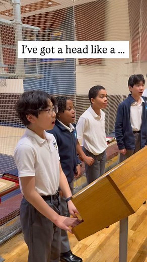 It’s Holy Week and our choristers are hard at work learning music for 6 services beginning with tonight’s Maundy Thursday Mass. This is a favorite warm-up that wakes everyone up and gets their minds and mouths working overtime as they prepare for rehearsal! 🎶🏓🎶 You heard them right! “I’ve got a head like a ping pong ball, I’ve got a head like a ping pong ball, I’ve got a head like a ping pong ball, Ping Pong Ball!” #choralmusic choralwarmups #choirgeek #choralsinging #anglicanchoraltradition 