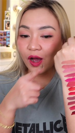 Revlon Colorstay Limitless Matte Liquid Lipstick Swatches