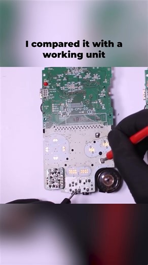 138K views · 883 reactions | I revived a $2 Game Boy Color! ✨ #GameBoyRestoration #RetroGaming #DIYRepair #ConsoleRestoration #VintageTech #GameBoyColor #TechMakeover | OddTinkering | Facebook