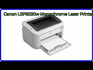 REVIEW (2025): Canon LBP6030w Monochrome Laser Printer. ESSENTIAL details.