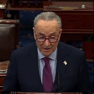 15K views · 1.3K reactions | WATCH: Here's my speech on the Senate floor this morning: | Senator Chuck Schumer | Facebook