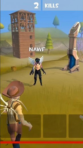 Rocket Royale - Invisible Turret Hack 💀🔥 by | Nawf | #dieknifeyt #shorts #rocketroyale