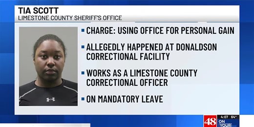 ADOC officer arrested amid prison contraband investigation