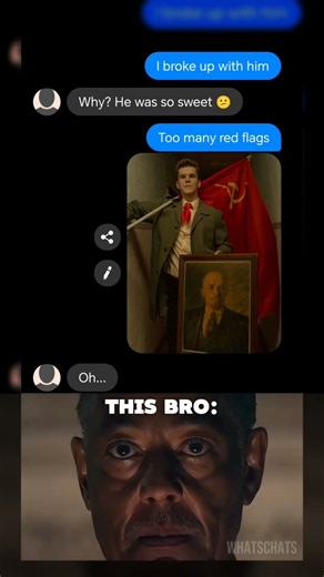 SHE TOOK "RED FLAGS" WAY TOO LITERALLY! 🚩😂 #shorts #funny #memes