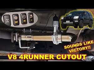 4Runner Exhaust Cutout/Dump - V8 4th Gen - It Sounds Insane