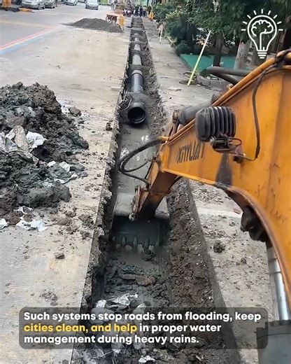 95K views · 57 reactions | Pipelines Control Water Flow in Cities. #SmartCity #DrainageSystem #WaterManagement | Gizmo Trends | Facebook