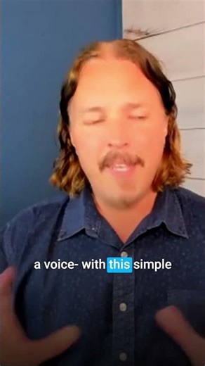 If you have a voice, you have a healing tool.