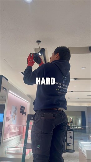 Built before sunrise⚡Kevin Choque #BuiltBeforeSunrise #VoltexEnergy #ElectricianLife #virginia