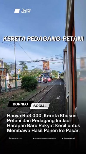 Kereta Khusus Petani dan Pedagang resmi hadir sebagai solusi transportasi murah bagi masyarakat kecil. Dengan tarif hanya Rp3.000 per perjalanan, petani dan pedagang kini dapat membawa hasil panen maupun barang dagangan dengan lebih mudah dan terjangkau. Gerbong kereta dirancang khusus dengan ruang angkut yang lebih luas untuk mendukung aktivitas ekonomi rakyat. Program ini diharapkan mampu memperlancar distribusi hasil pertanian, menekan biaya logistik, serta meningkatkan kesejahteraan petani d