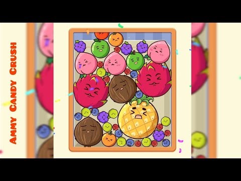 Fruit Merge juicy Drop live gameplay watermelon 🍉 Blast