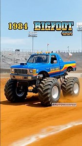 Bigfoot American Monster Truck Evolution (1975–2024)
